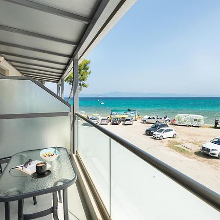 Tridente Mare Apart Hotel Pefkochori Exterior foto