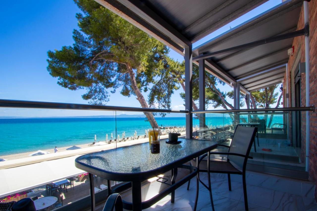 Tridente Mare Apart Hotel Pefkochori Exterior foto