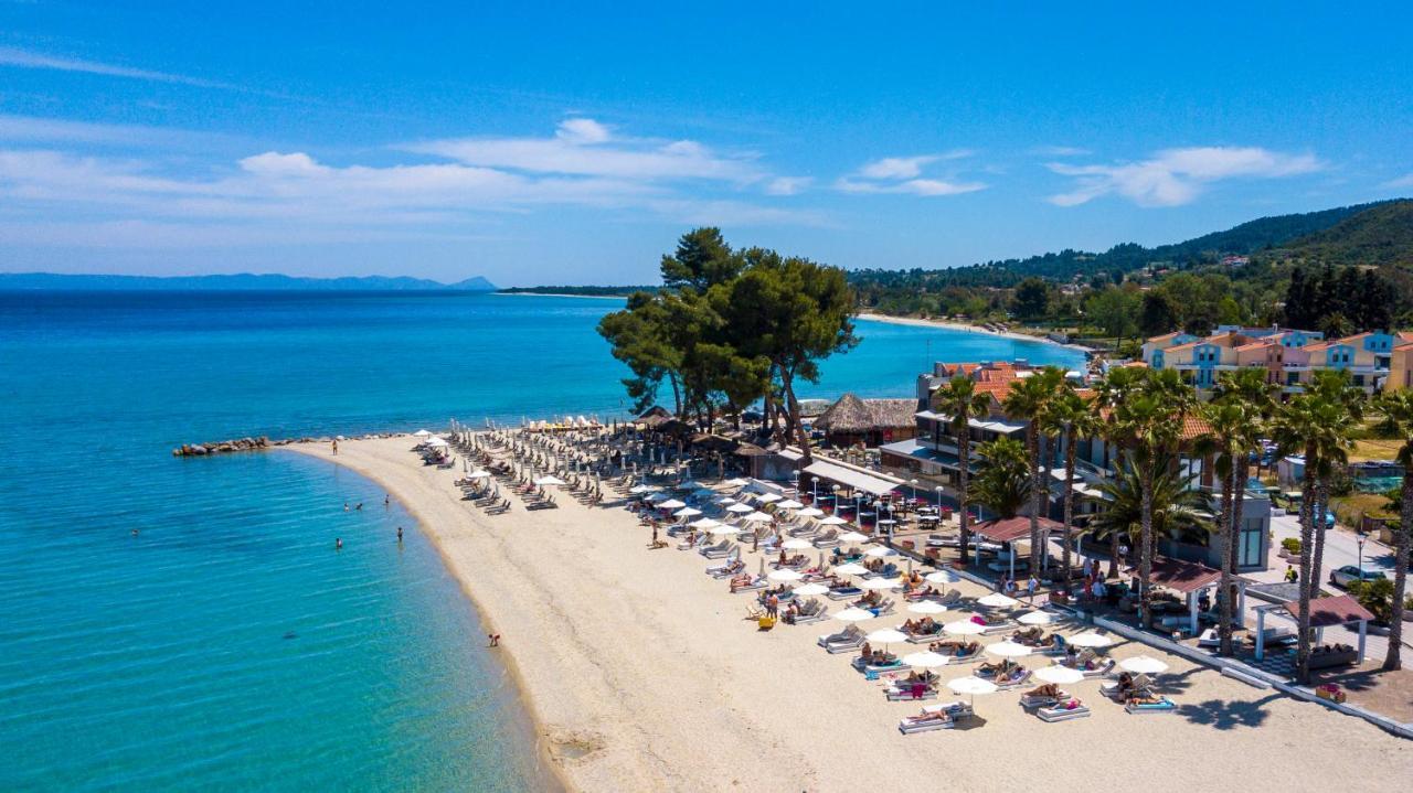 Tridente Mare Apart Hotel Pefkochori Exterior foto