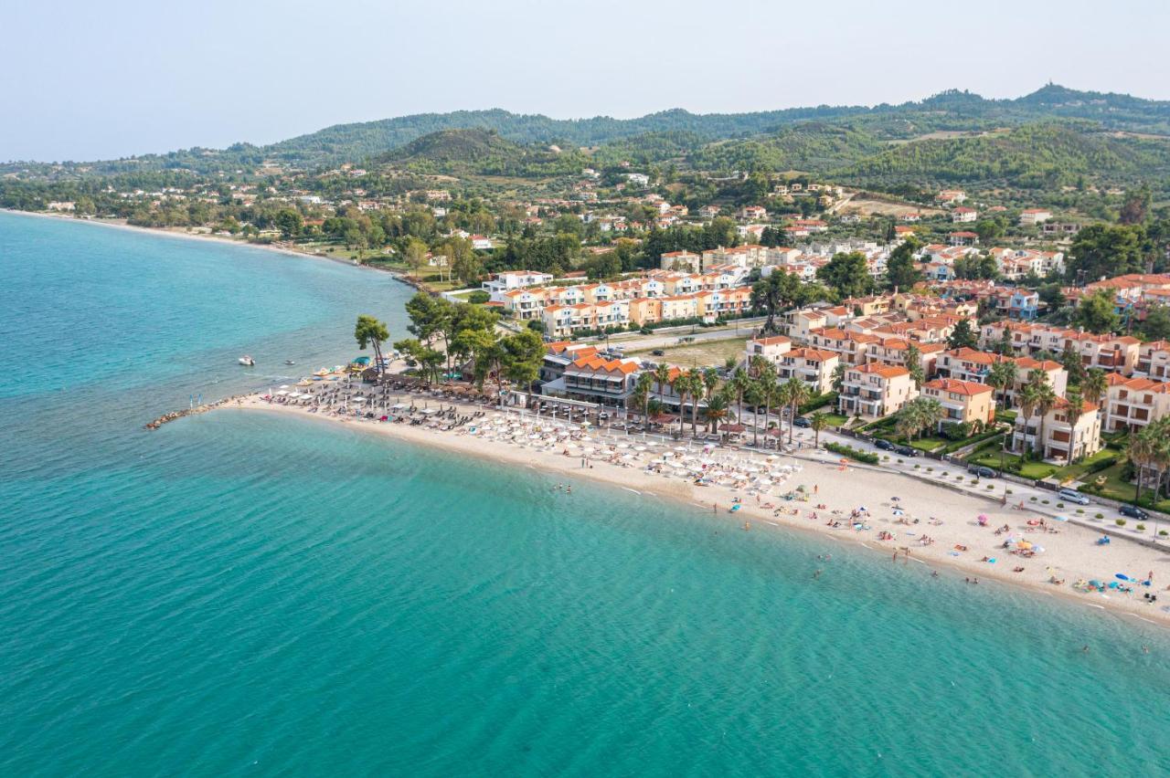 Tridente Mare Apart Hotel Pefkochori Exterior foto
