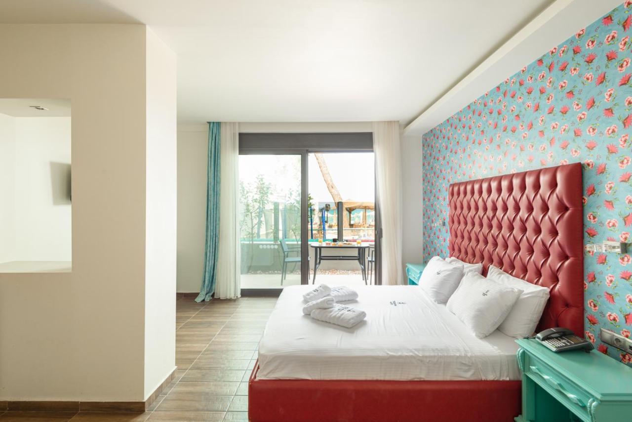 Tridente Mare Apart Hotel Pefkochori Exterior foto