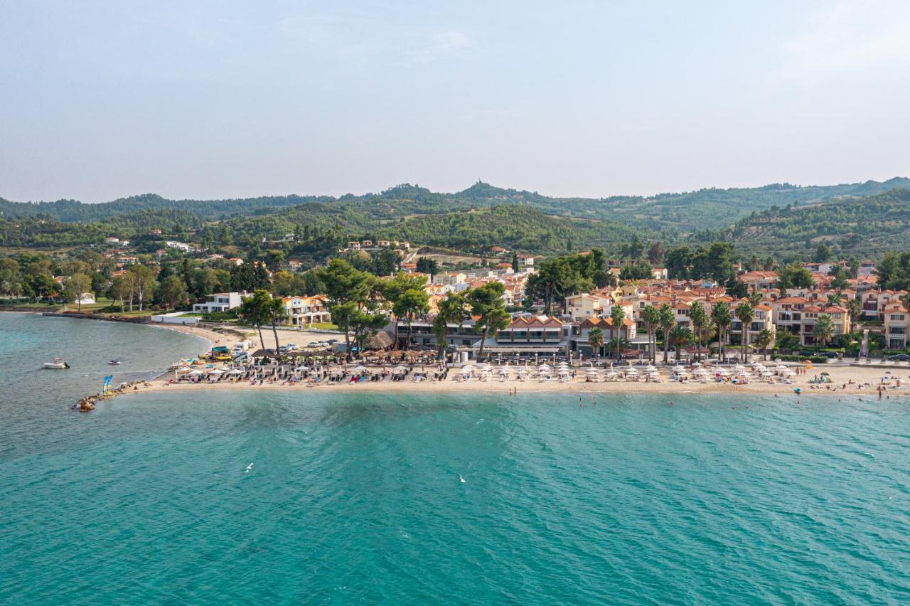Tridente Mare Apart Hotel Pefkochori Exterior foto