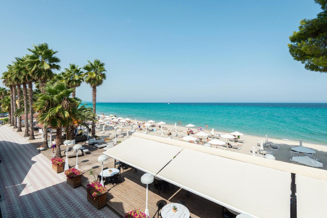 Tridente Mare Apart Hotel Pefkochori Exterior foto