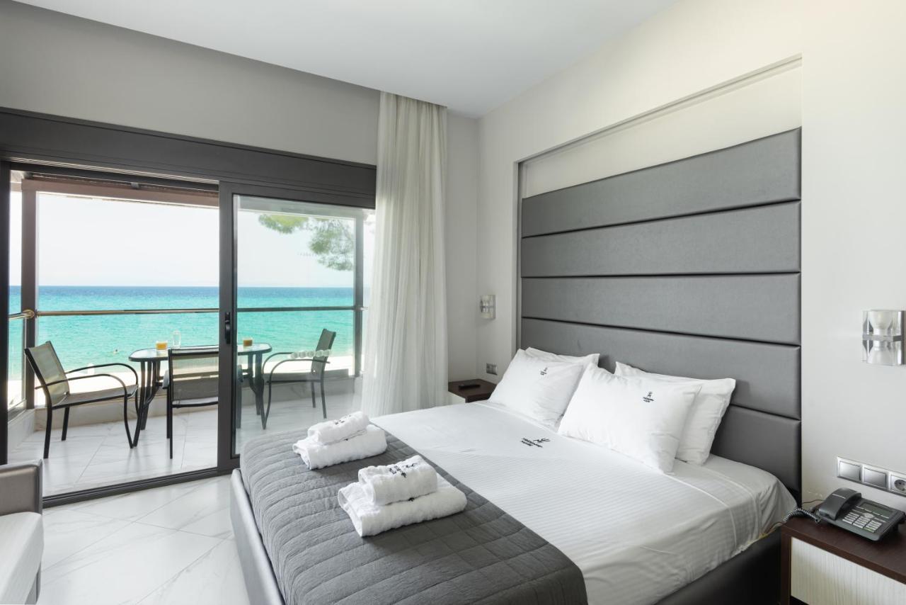 Tridente Mare Apart Hotel Pefkochori Exterior foto