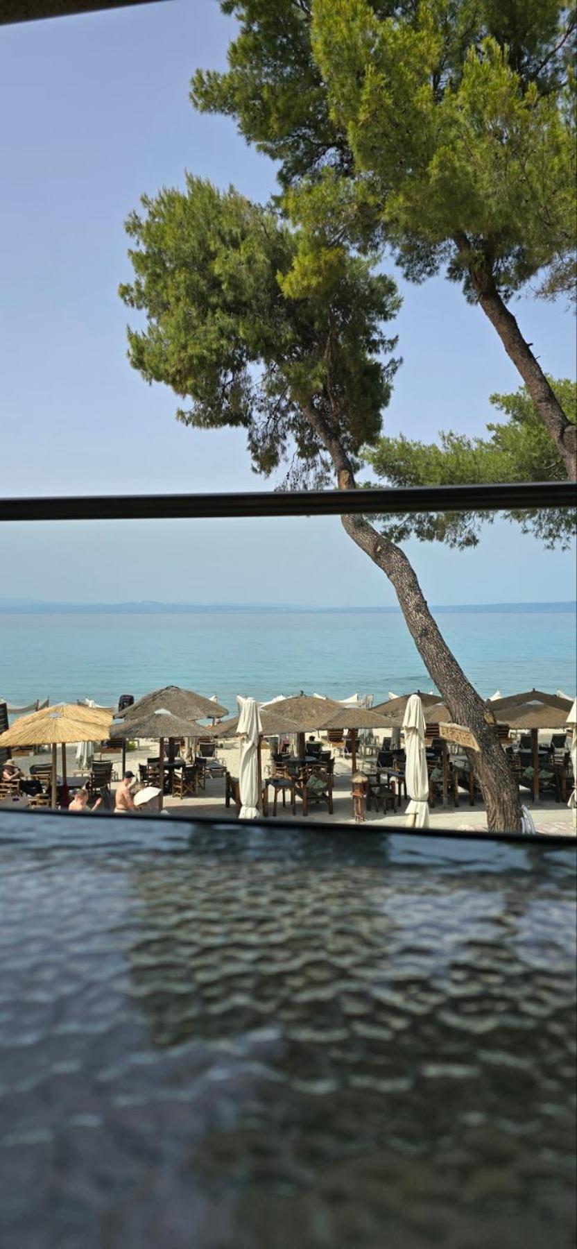 Tridente Mare Apart Hotel Pefkochori Exterior foto